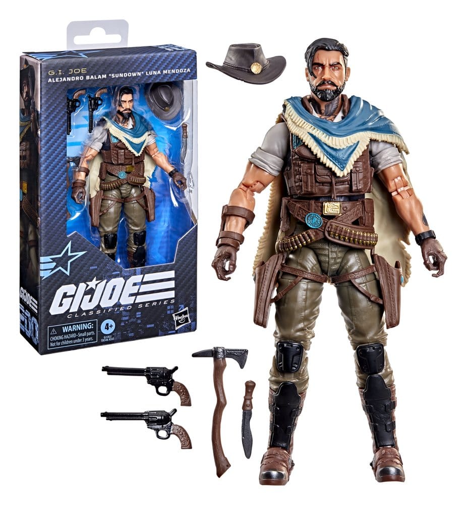 Hasbro G.I. Joe Classified Series #200 Alejandro Balam Luna Mendoza Sundown Actionfigur