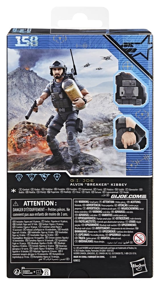 Hasbro G.I. Joe Classified Series Alvin "Breaker" Kibbey #158 Actionfigur