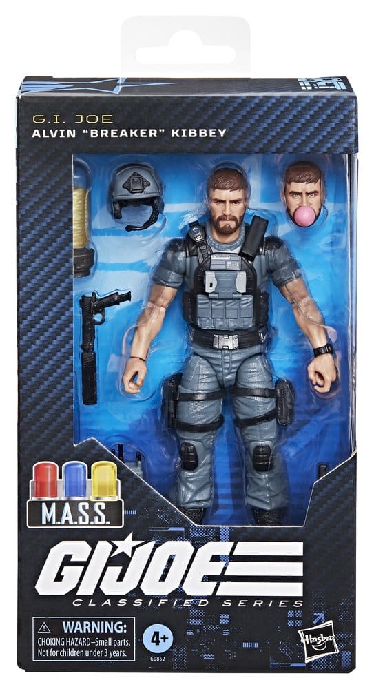 Hasbro G.I. Joe Classified Series Alvin "Breaker" Kibbey #158 Actionfigur