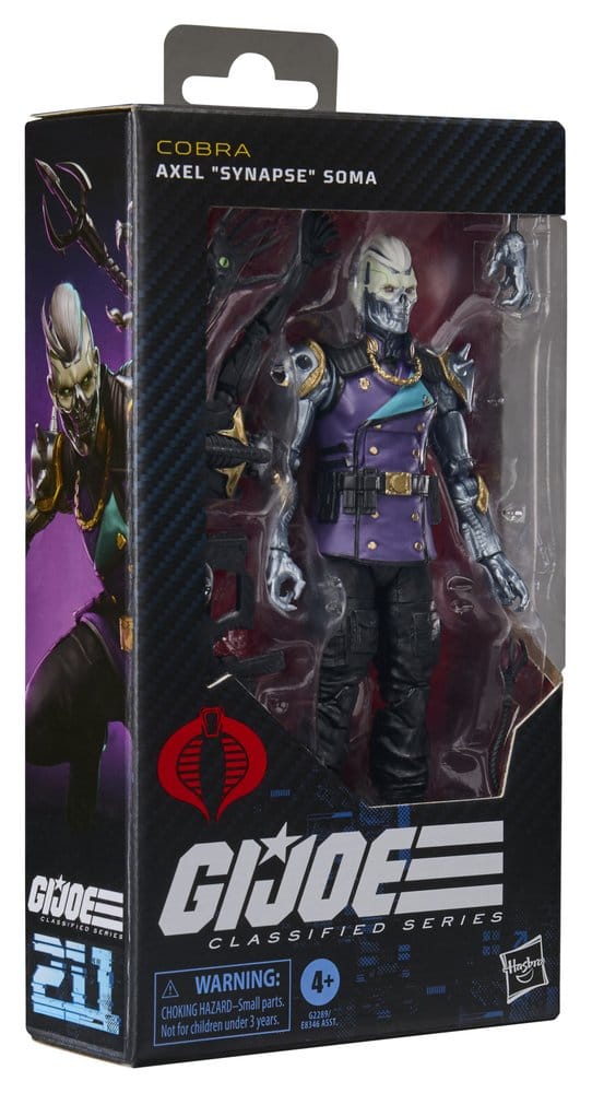 Hasbro G.I. Joe Classified Series Axel Synapse Soma Actionfigur