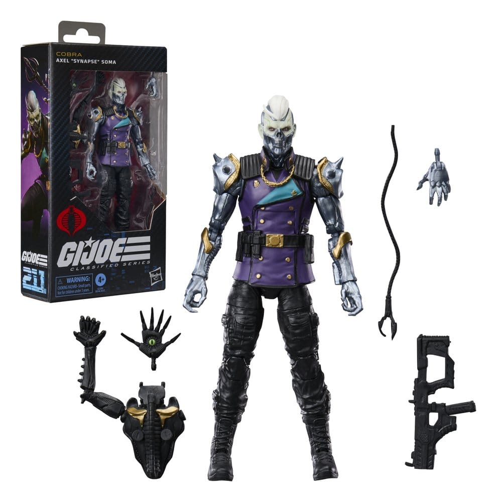 Hasbro G.I. Joe Classified Series Axel Synapse Soma Actionfigur