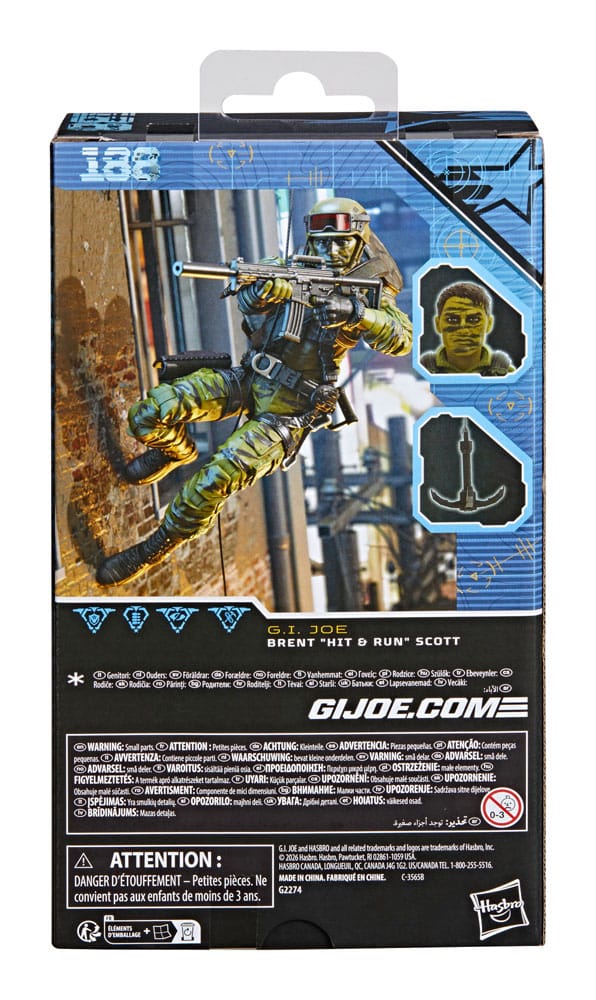 Hasbro G.I. Joe Classified Series Brent Scott Actionfigur
