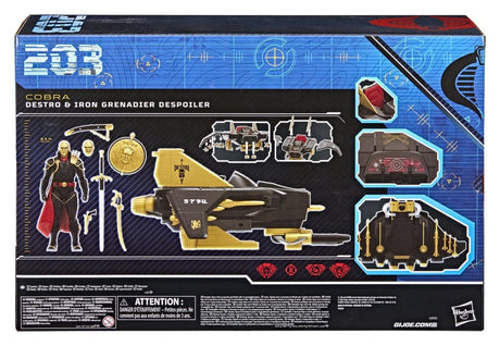 Hasbro G.I. Joe Classified Series Destro Iron Grenadier Despoiler Fahrzeug Set Actionfigur