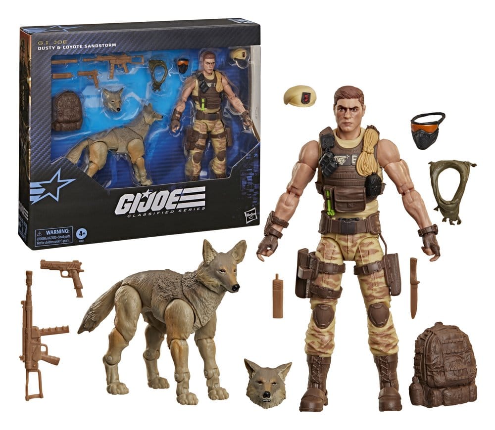 Hasbro G.I. Joe Classified Series Dusty 217 Coyote Sandstorm Actionfigur
