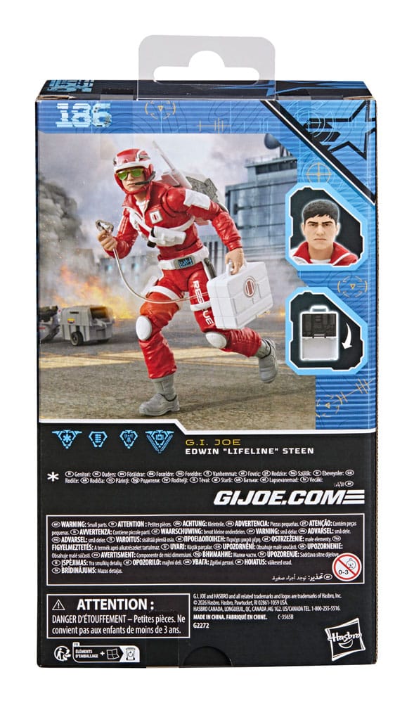 Hasbro G.I. Joe Classified Series Edwin Lifeline Steen Actionfigur