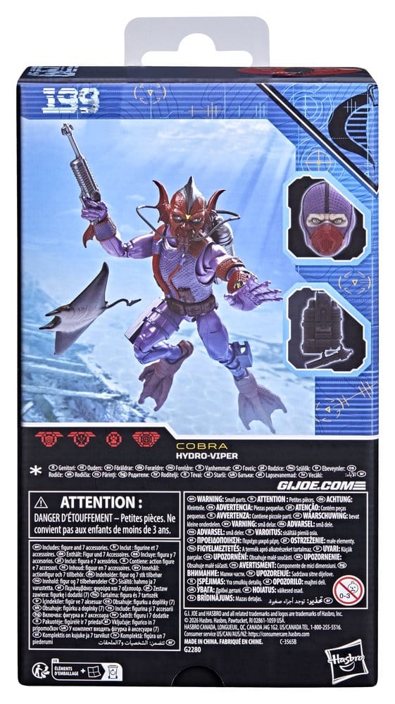 Hasbro G.I. Joe Classified Series Hydro-Viper #199 Actionfigur