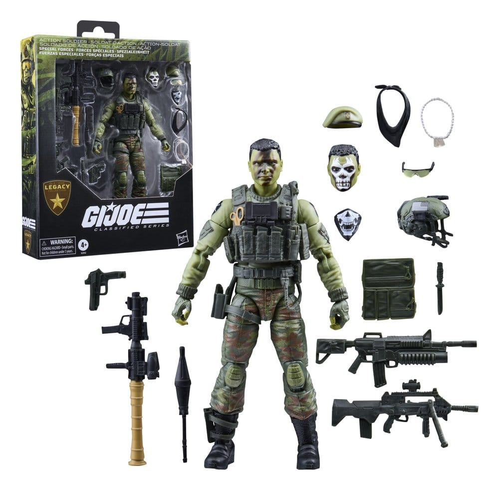 Hasbro G.I. Joe Classified Series Legacy Collection Action Soldier Special Forces Actionfigur