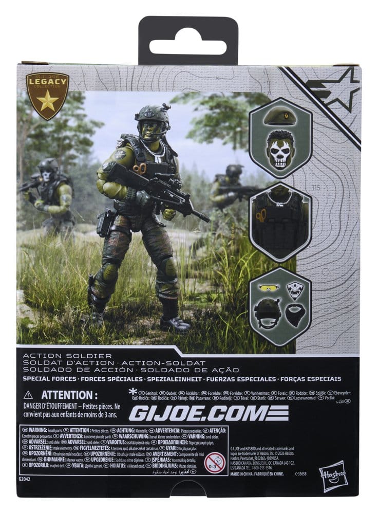 Hasbro G.I. Joe Classified Series Legacy Collection Action Soldier Special Forces Actionfigur