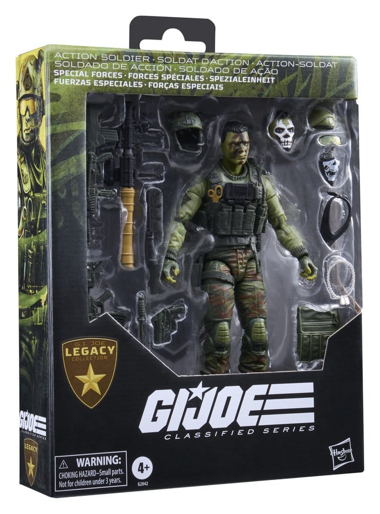 Hasbro G.I. Joe Classified Series Legacy Collection Action Soldier Special Forces Actionfigur