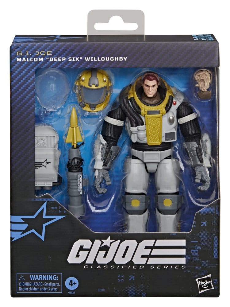 Hasbro G.I. Joe Classified Series Malcom Deep Six Willoughby Deluxe Actionfigur