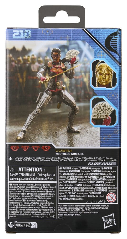 Hasbro G.I. Joe Classified Series Mistress Armada 210 Actionfigur