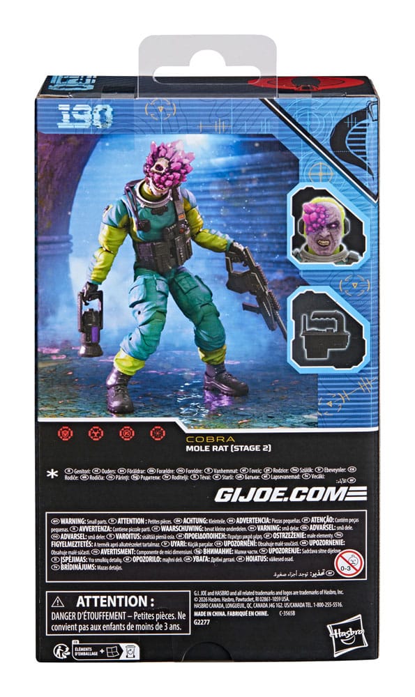 Hasbro G.i. Joe Classified Series Mole Rat Stage 2 Actionfigur