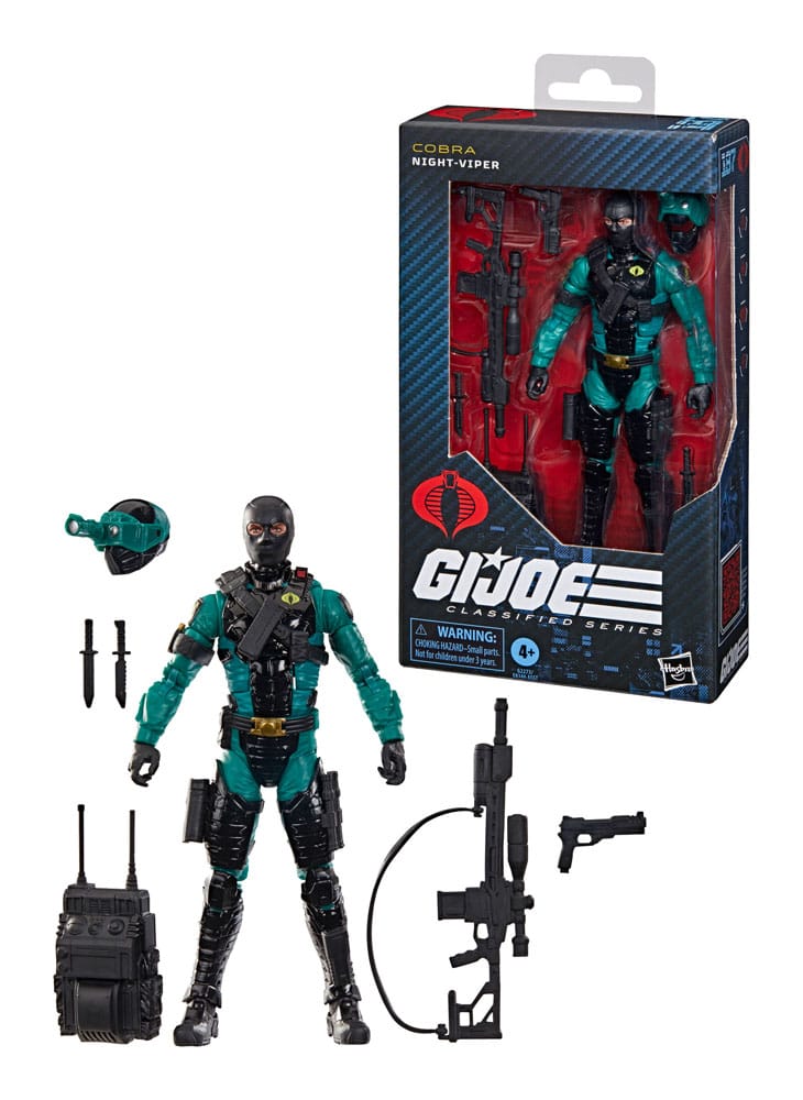 Hasbro G.I. Joe Classified Series Night-Viper Actionfigur