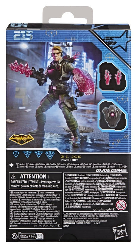 Hasbro G I Joe Classified Series Psych Out Night Force Actionfigur