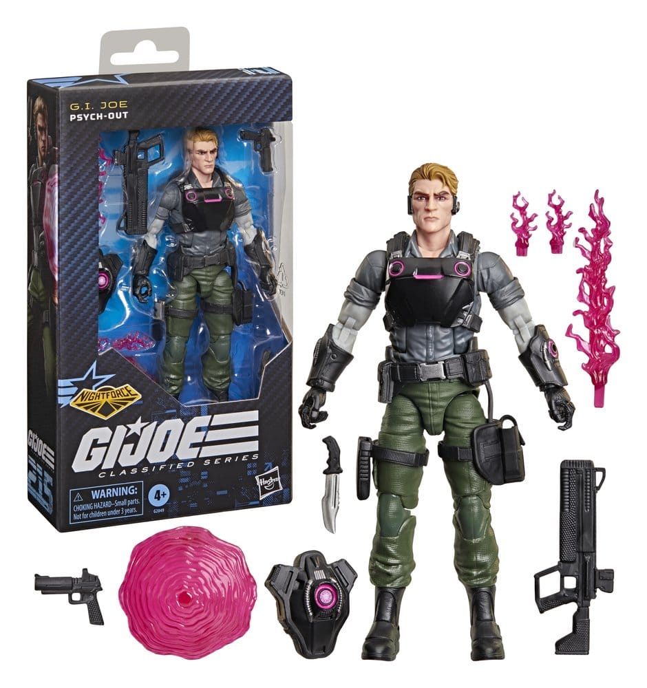 Hasbro G I Joe Classified Series Psych Out Night Force Actionfigur