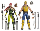 Hasbro G I Joe Classified Series Scarlett T Jbang Ninja Force 2er-Pack Actionfiguren