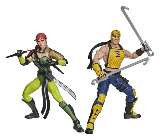 Hasbro G I Joe Classified Series Scarlett T Jbang Ninja Force 2er-Pack Actionfiguren