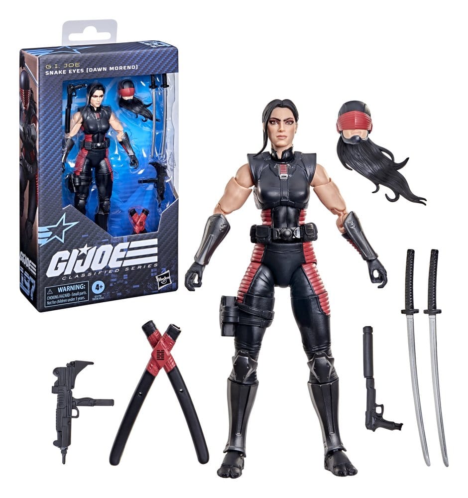 Hasbro G.I. Joe Classified Series Snake Eyes Dawn Moreno Actionfigur