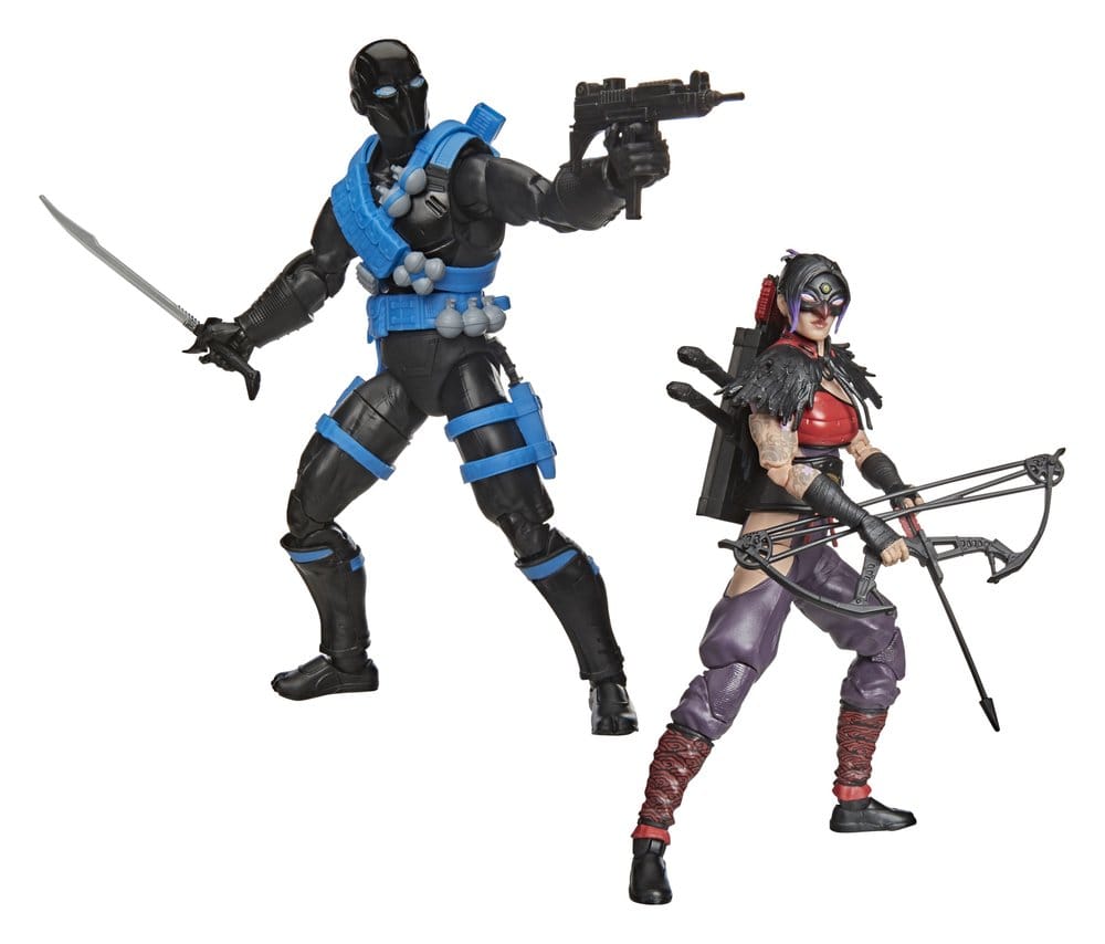 Hasbro G.I. Joe Classified Series Snake Eyes & Kim "Jinx" Arashikage 2er-Pack Actionfiguren