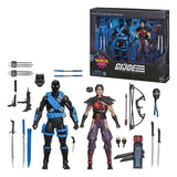 Hasbro G.I. Joe Classified Series Snake Eyes & Kim "Jinx" Arashikage 2er-Pack Actionfiguren