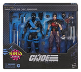 Hasbro G.I. Joe Classified Series Snake Eyes & Kim "Jinx" Arashikage 2er-Pack Actionfiguren
