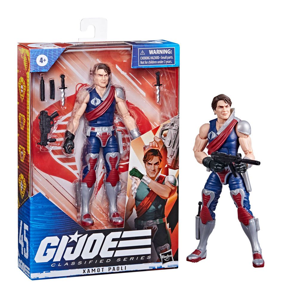 Hasbro G.I. Joe Classified Series Xamot Paoli 2023 Actionfigur