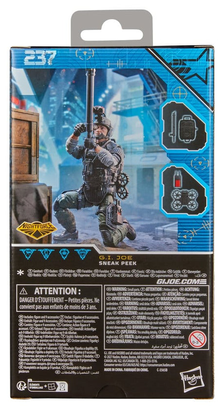 Hasbro G.I. Joe Night Force Sneak Peek Classified Series Actionfigur