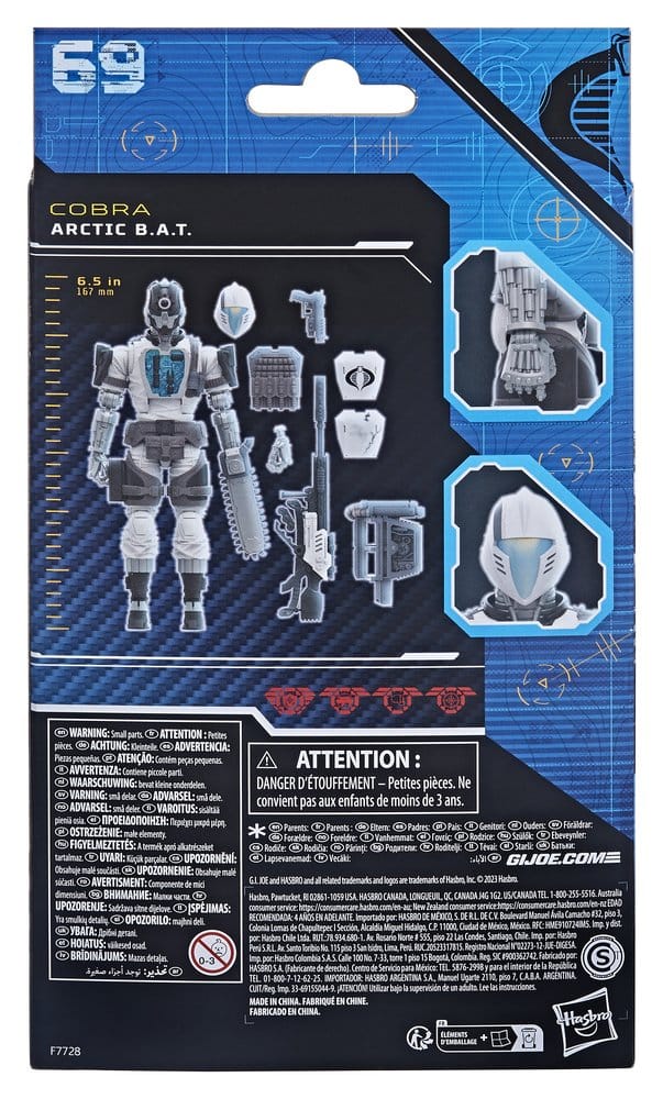 Hasbro GI Joe Classified Series Arctic B.A.T. Actionfigur