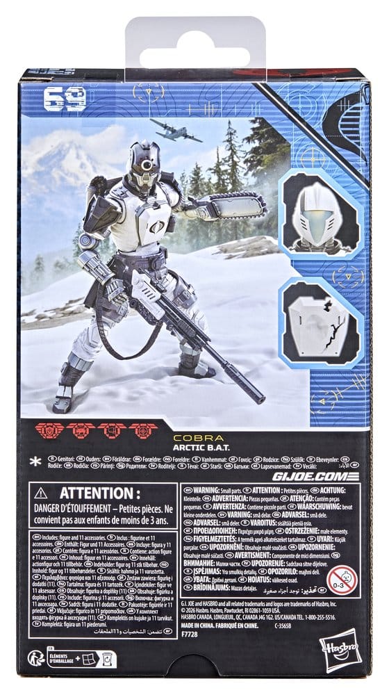 Hasbro GI Joe Classified Series Arctic B.A.T. Actionfigur