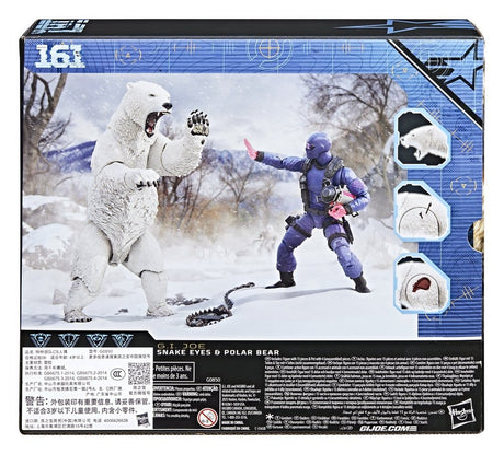 Hasbro GI Joe Classified Series Snake Eyes with Polar Bear Actionfigur