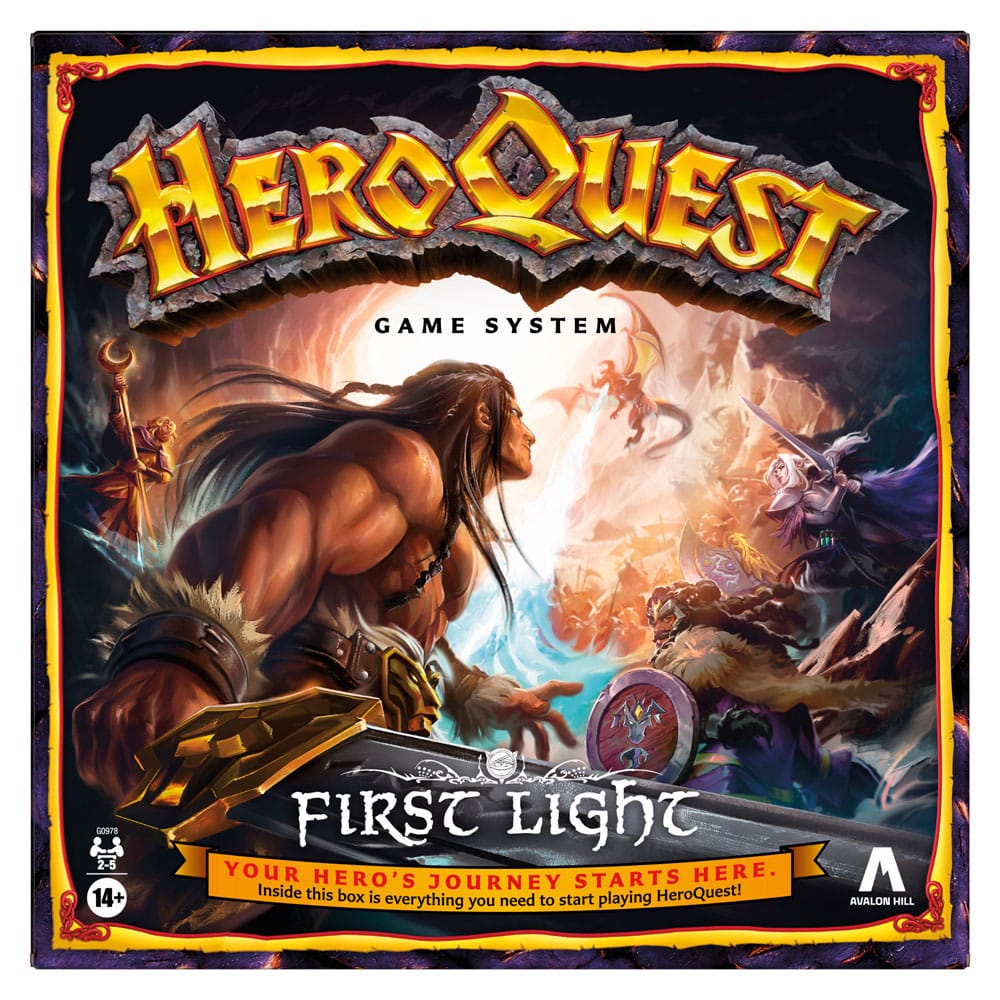Hasbro HeroQuest First Light *Englische Version* Brettspiel