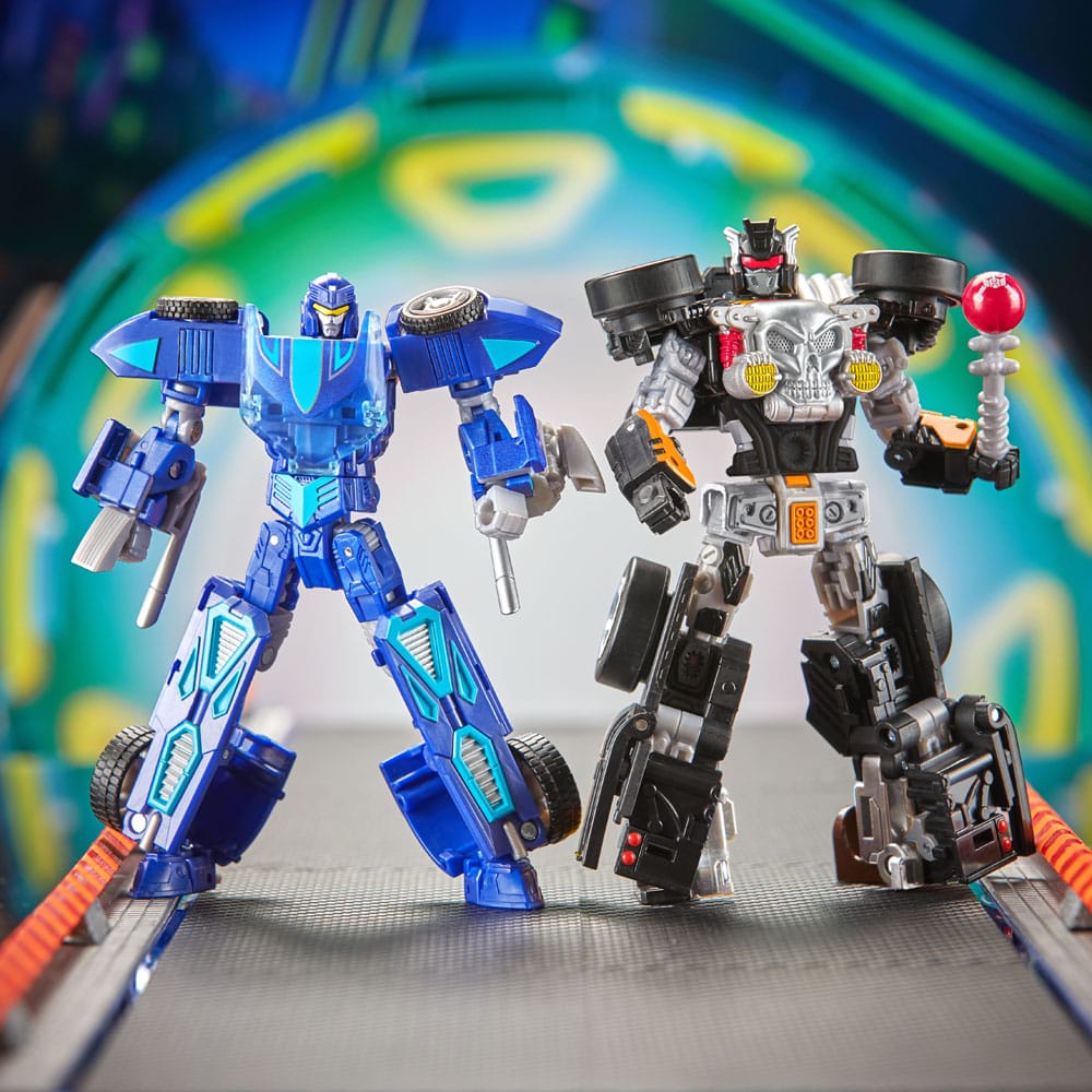 Hasbro Hot Wheels x Transformers Bone Shaker Actionfigur