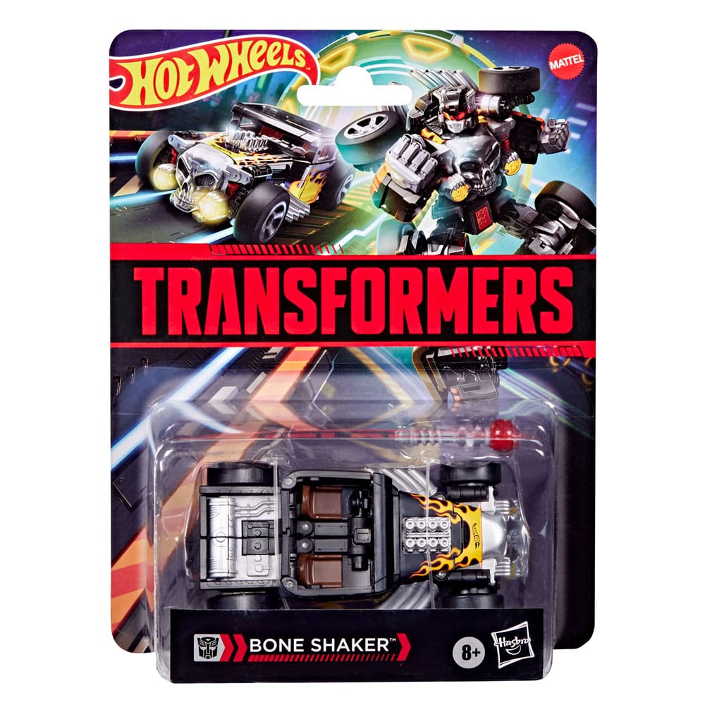 Hasbro Hot Wheels x Transformers Bone Shaker Actionfigur