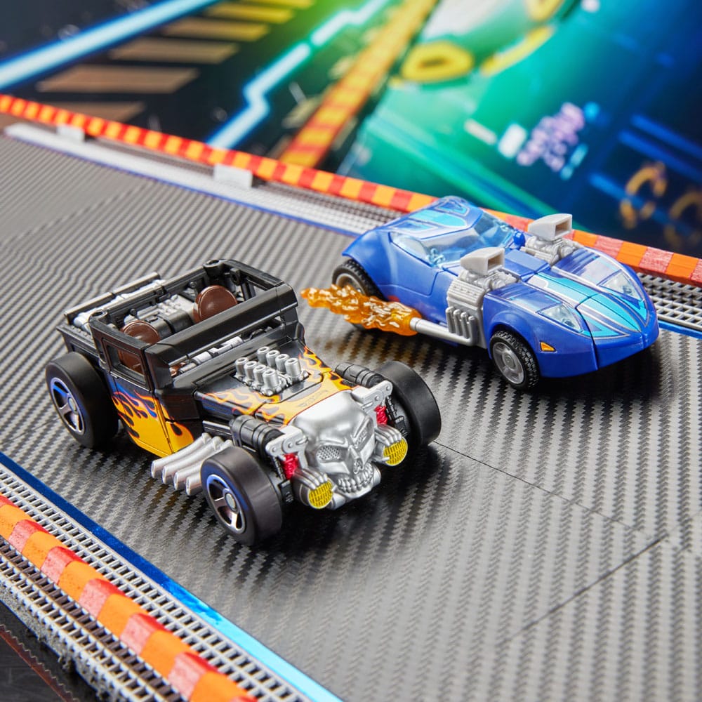 Hasbro Hot Wheels x Transformers Bone Shaker Actionfigur