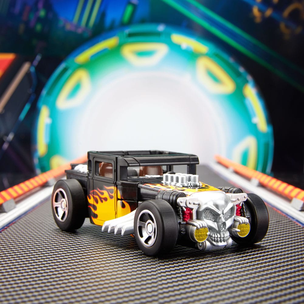 Hasbro Hot Wheels x Transformers Bone Shaker Actionfigur