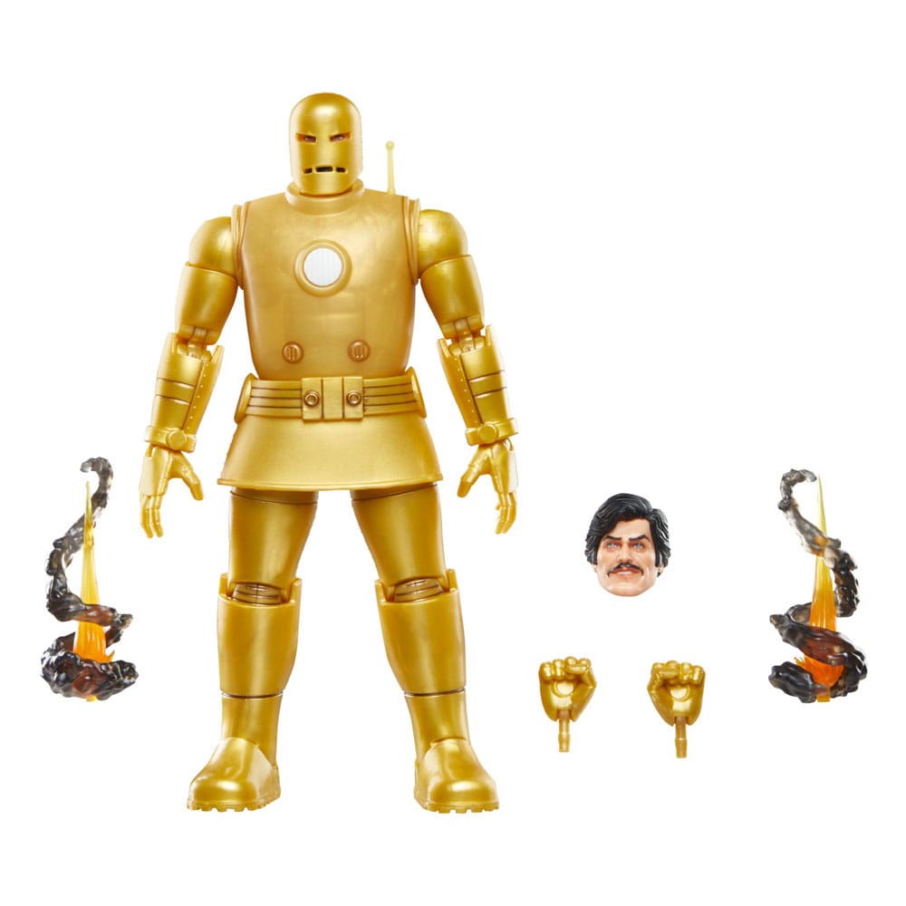 Hasbro Iron Man Marvel Legends Iron Man Model 01-Gold Actionfigur