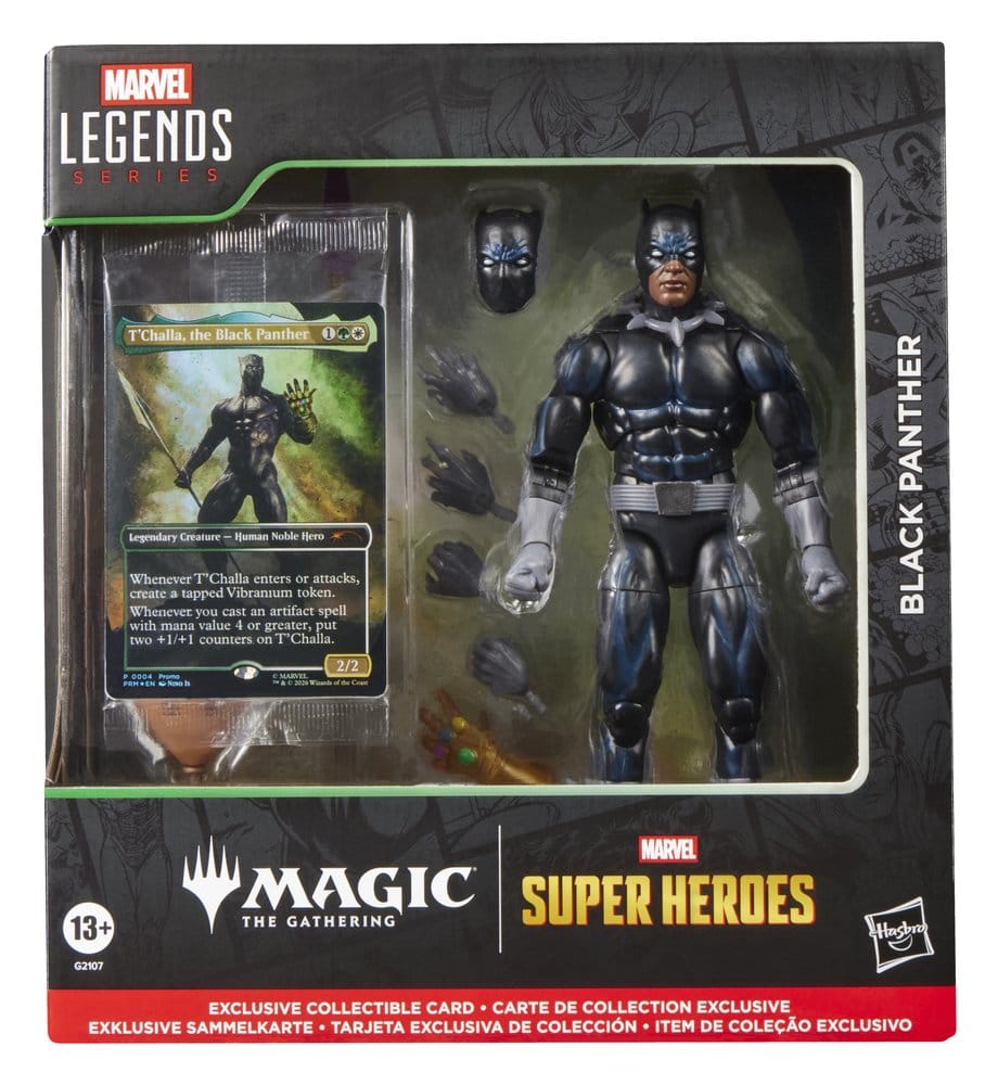 Hasbro Magic The Gathering Marvel Super Heroes Black Panther Marvel Legends Actionfigur