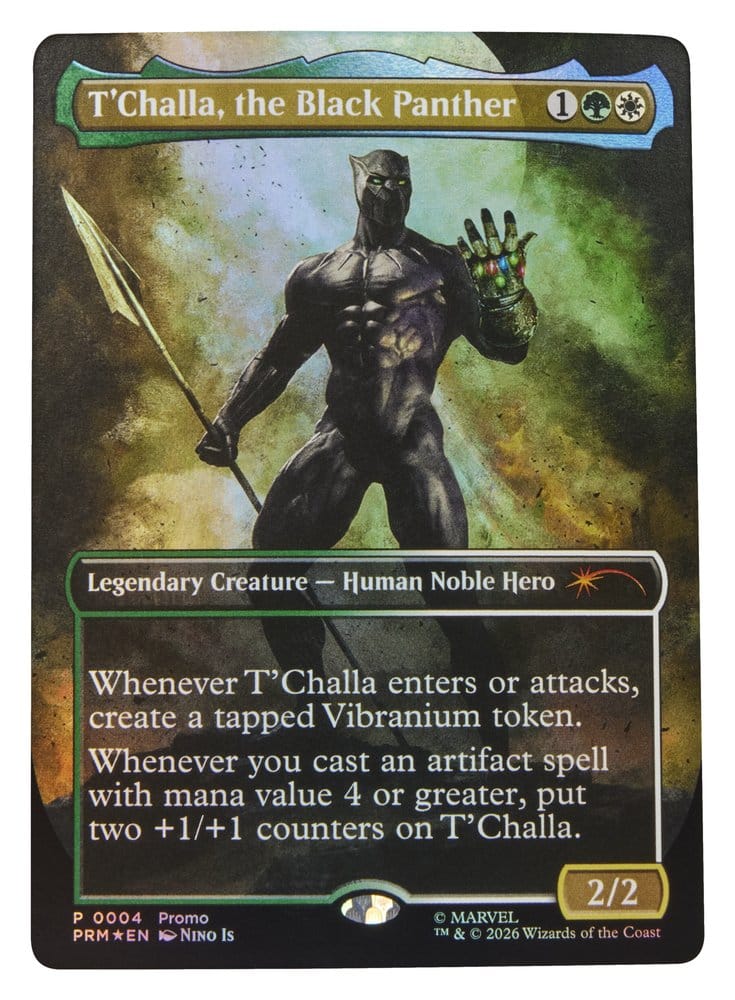 Hasbro Magic The Gathering Marvel Super Heroes Black Panther Marvel Legends Actionfigur