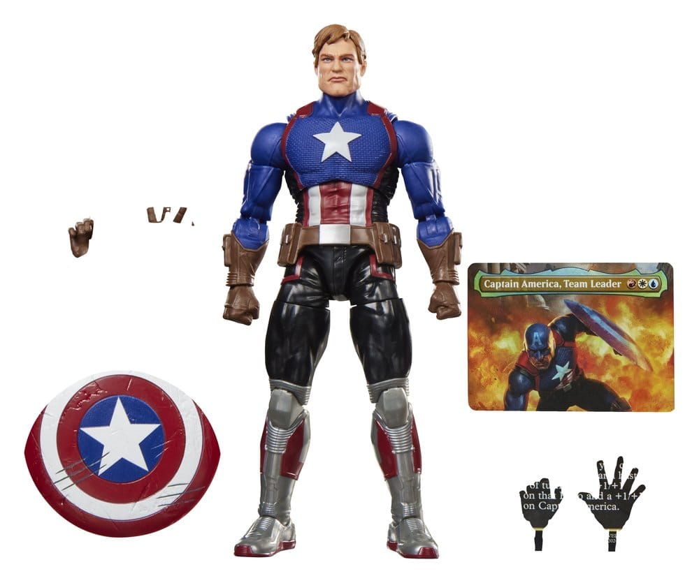 Hasbro Magic The Gathering Marvel Super Heroes Captain America (Avengers Twilight) Legends Actionfigur