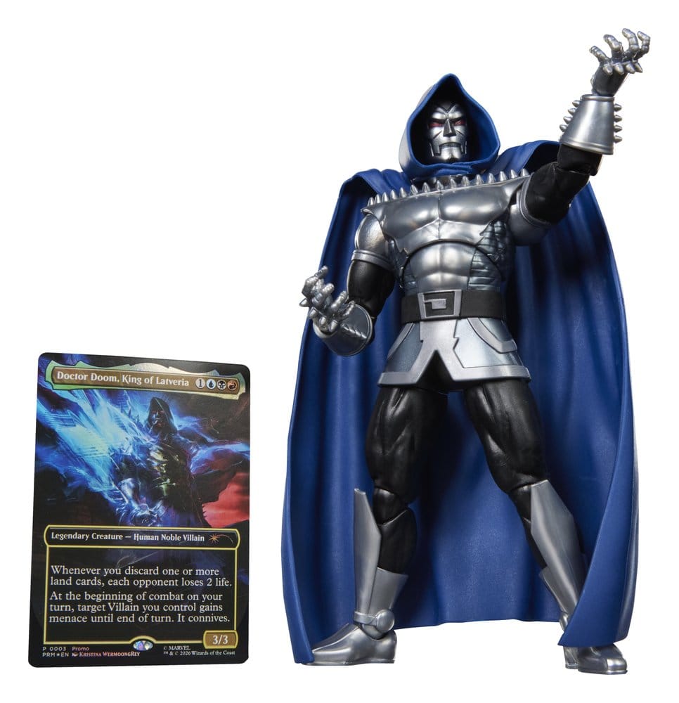 Hasbro Magic The Gathering Marvel Super Heroes Doctor Doom 2099 Legends Actionfigur