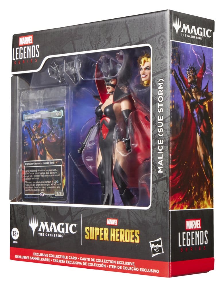 Hasbro Magic The Gathering Marvel Super Heroes Fantastic Four Malice (Sue Storm) Marvel Legends Actionfigur