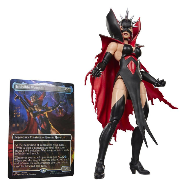 Hasbro Magic The Gathering Marvel Super Heroes Fantastic Four Malice (Sue Storm) Marvel Legends Actionfigur