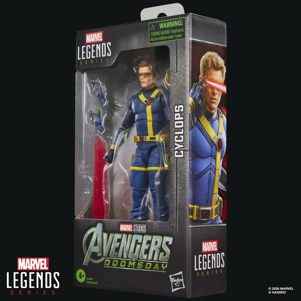 Hasbro Marvel Avengers Doomsday Cyclops Legends 1/6 Actionfigur