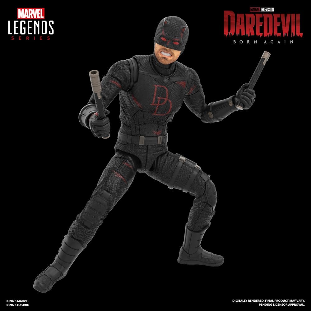 Hasbro Marvel Daredevil Born Again Marvel Legends Daredevil Jessica Jones 2er-Pack Actionfigur