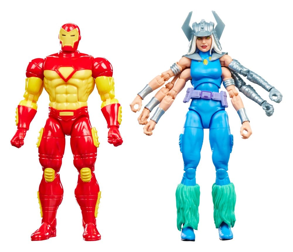 Hasbro Marvel Games Iron Man Marvel’s Spiral Marvel Legends 2er-Pack Actionfiguren