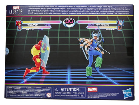 Hasbro Marvel Games Iron Man Marvel’s Spiral Marvel Legends 2er-Pack Actionfiguren