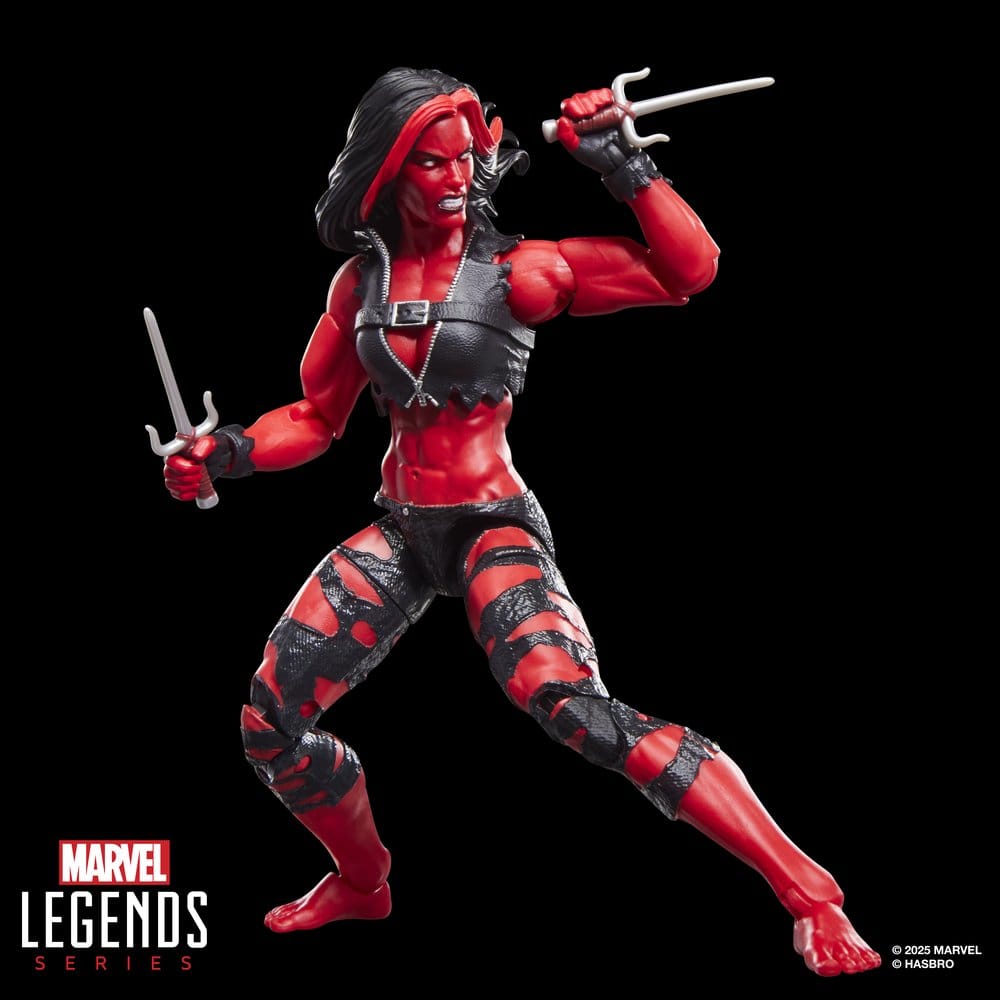 Hasbro Marvel Hulk Marvel Legends Red She-Hulk Actionfigur