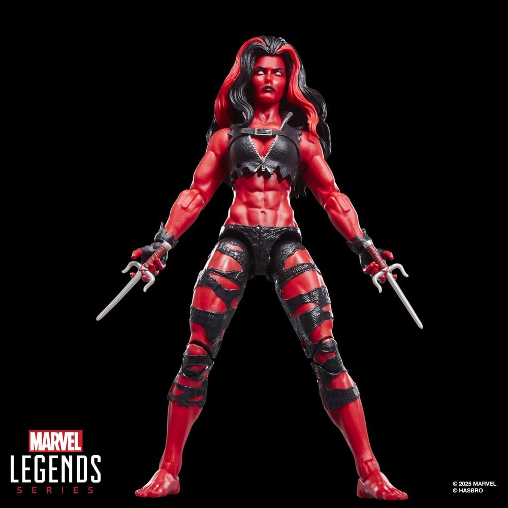 Hasbro Marvel Hulk Marvel Legends Red She-Hulk Actionfigur