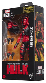 Hasbro Marvel Hulk Marvel Legends Red She-Hulk Actionfigur
