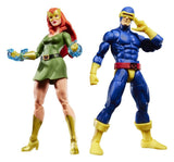 Hasbro Marvel Legends Cyclops & Jean Grey 2er-Pack Actionfiguren
